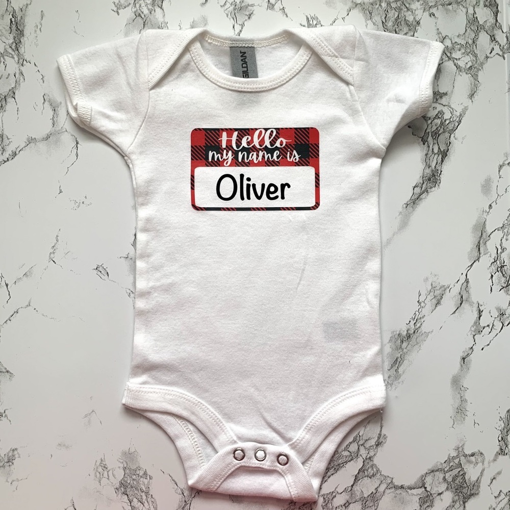 Personalized Baby Onesie